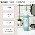 Naturium The Multi-Vitamin Daily Nutrients Body Wash, Hydrating Cleanser, 16.9 oz