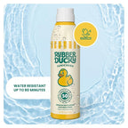 Rubber Ducky - Moisturizing Sunscreen Spray SPF 50, Easy To Apply, No White Residue, Reef Safe, Sun Protection, Water Resistant, Vegan, Broad Spectrum Sunscreen for Face and Body - Beach Scent (6 Oz)