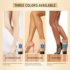 118ml Leg Makeup Lotion, Leg Body Makeup, Airbrush Legs, Body Makeup Waterproof Long Lasting Full Coverage Lightweight Leg Body Cosmetic for Wedding (3#)