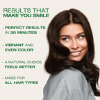 Naturigin Permanent Hair Color, 3.0 Dark Brown, Ammonia Free, 100% Gray Coverage, Nourishing Natural Formula, For All Hair Types, Long-Lasting, Vegan & Cruelty-Free, 1 Pack