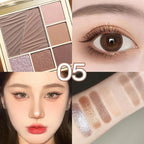 All-in-One Eyeshadow Palette, 7 Colors Eye Shadow Palette, Glitter, Matte, Shimmer Eyeshadows, Blush, Highlighter Contour Makeup Palettes, Highly Pigmented Waterproof Long Lasting. (Color 5)