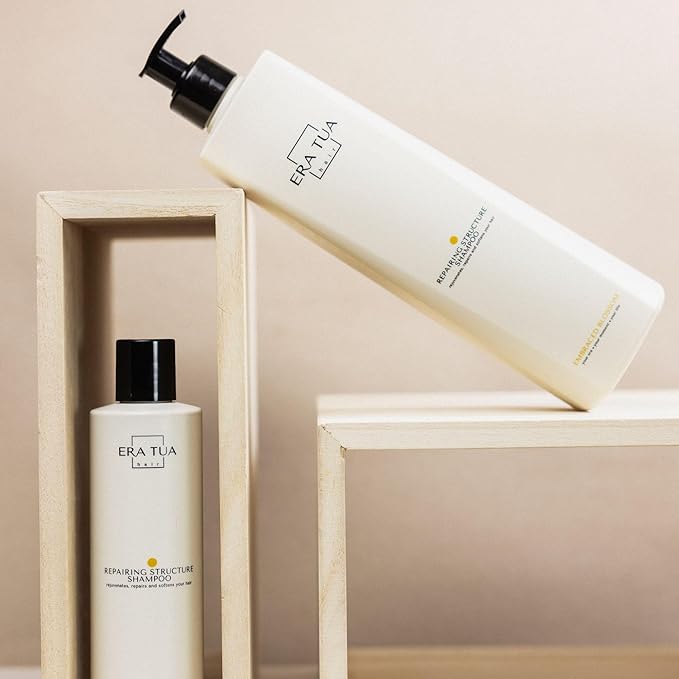 Embraced Blossom Repairing Shampoo with jojoba oil | Dutch Made & Formulated | Repair Shampoo for Damaged Hair | Sweet Neroli, Orange Blossom & Jasmine Scent sulfate free shampoo | 250 ml