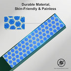 2-in-1 Stainless Steel Foot File & Callus Remover - Dual-Sided Pedicure Scrubber Tool, Hard Dead Skin & Corn Removal, Hygienic Durable Foot Rasp for Soft Smooth Feet (Dark Green)