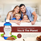 Pack of 3 Ayurvedic Organic Oil Pulling for Teeth & Gums | Natural Cinnamon Flavored Oral Rinse Mouthwash | Essential Oils for Healthy Gums & Bad Breath | Teeth Whitening & Fresh Breath-8 FL Oz