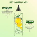Botanic Hearth Hair Oil for Hair Growth | Strengthening Dry, Frizzy, Damaged Hair & Scalp Treatment | No Parabens or Harmful Sulfates | All Hair Types | Hemp & Biotin Hair Oil - 6.7 Fl Oz