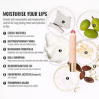 Oulac Magenta Lipstick - Moisturizing Lipstick Tinted Lip Balm for Dry Lips, Hydrating Creamy Lip Crayon & Blush - Lip Color and Cheeks Makeup | 2.48g, JUICY! (04)