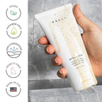 NAELI Exfoliating Body Wash with Salicylic & Glycolic Acid - Natural Keratosis Pilaris Treatment, KP Bump Eraser, Back & Butt Acne Gel - Smooths & Hydrates, 6 oz