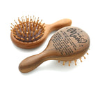 TOBOHU Engraved Wooden Hairbrush Gifts for Mom from Daughter Son, Mom's Mother's Day Birthday Gifts, To My Mom Keepsakes Gift for Mother