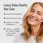 Madison Reed Radiant Hair Color Kit - 8NGV Dark Golden Blonde with Champagne Tones (Sicily), Dimensional Gray Hair Blending Permanent Hair Dye, PPD-Free & Ammonia-Free, 2 Pack