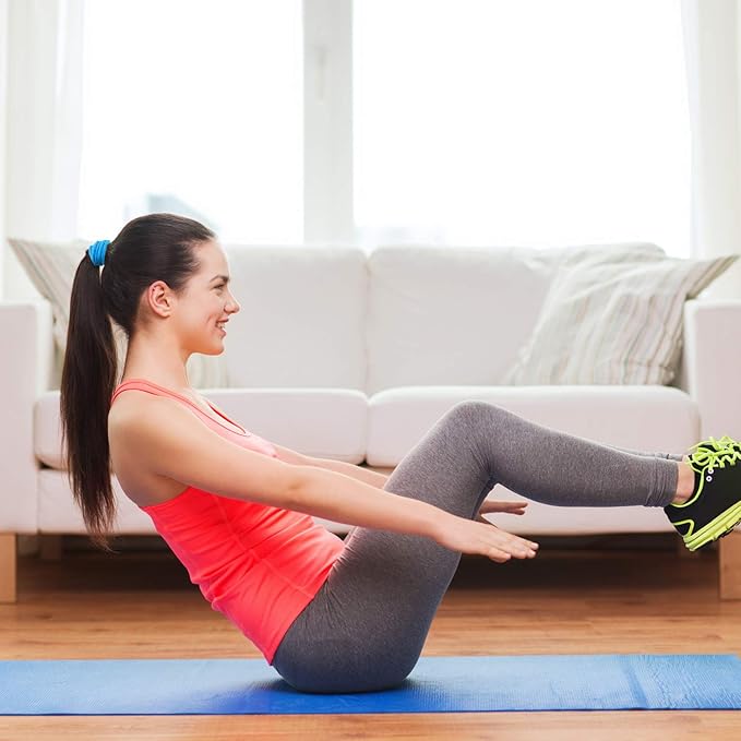 TecUnite 200 Pieces No Metal Hair Elastics Bulk Rubber Bands Hair Ties Ponytail Holders for Women(Cute Color)