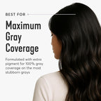 Madison Reed Radiant Hair Color Kit - 2.5NNN Soft Black (Parma Black), 100% Gray Hair Coverage Permanent Hair Dye for Resistant Grays | PPD-Free & Ammonia-Free, 1 Pack