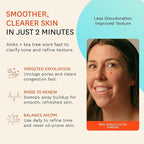 Fig.1 Hydrating Facial Cleanser for Women | Gentle Cleanser Face Wash with Glycerin & Squalane | Non-Drying, Fragrance-Free Formula for Sensitive Skin | 3.4 oz Refillable Bottle