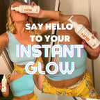 Sun Laboratories By Giesee Tan Overnight Self Tanning Lotion 32 oz - Medium To Dark Self Tanner, Sunless Tanning Lotion, Odorless Long Lasting Tanning Lotion, Instant Tanner Lotion for Face & Body