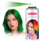 Temporary Hair Color Spray For Kids Women Men, Washable Hair Dye Spray One-Day Hair Color Wax For Cosplay Party DIY, Christmas Party, Halloween Crazy Hair Day (Green, 4.06 oz)