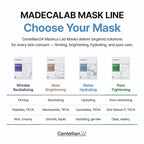 CENTELLIAN 24 Madeca Mask (Water Hydrating, 20pc) - Face Mask Sheet for Deep Hydration, Sun Damage with Centella Asiatica, TECA, Niacinamide, Ceramide. Korean Skin Care for Men Women by Dongkook