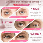 2 Packs 60 Pcs Under Eye Patches, 24K Gold+Pink, 30 Pairs Women Undereye Mask for Puffy Eyes Dark Circles Treatment, Men Collagen Gel Pads Hydrating for Eye Bags Puffiness Wrinkle, Beauty Skin Care