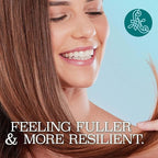 Luseta Thickening Shampoo and Conditioner Set with Collagen Peptides Strengthen and Moisturize for Thin & Dry Hair, Promote Thickness and Reduce Breakage for Fuller-Looking Hair 16.9oz×2