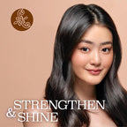 Luseta Rice Water Shampoo Strengthening & Nourishing Revitalizes Shine for All Hair Types Hydrating & Frizz Control for Women and Men 16.9oz