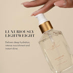 Goldie Locks Signature Hair Serum - Anti-Frizz and Humidity Control - Lightweight Shine Enhancer - Safe for Extensions and Color-Treated Hair - Protein-Free - 1.7 fl oz