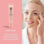 Elizabeth Mott Thank Me Later Face & Eye Primer – Long-Lasting Matte Makeup Base, Pore Minimizer, Oil & Shine Control, Wrinkle Blurring, Crease Prevention, Smooth Finish for All-Day Wear – 10g & 30g