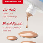 First Aid Beauty - Weightless Liquid Mineral Sunscreen with Zinc Oxide Broad Spectrum SPF 30, Luxuriously Light Ultra Sheer Tint for Everyday Use, Non-comedogenic, Safe for Sensitive Skin, 1.5 oz