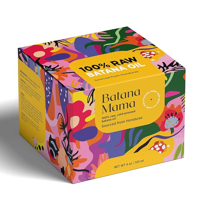 PREMIUM Cold-Pressed Batana Oil for Hair Growth, 100% Pure & Organic, No Burnt Smell, Hair Mask from Honduras, Fade Stretchmarks, All Natural