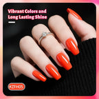 12 PCS Pink Nail Polish Set With 10 Colour Combo, 2 PCS Base and Top Coat, Fast Drying Long Lasting Nail Polish for Holiday Gift Giving