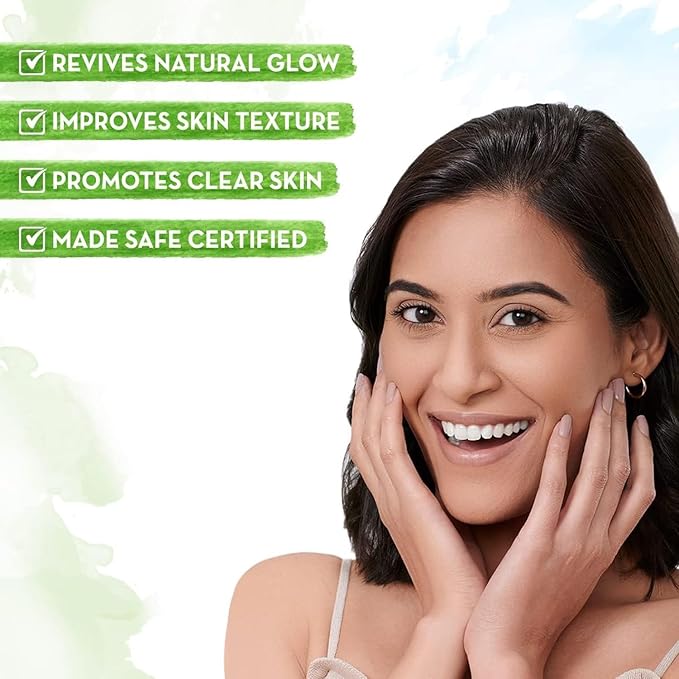 Mamaearth Ubtan Single Use Facial Kit | Includes Cleanser, Scrub, Gel, Massage Creams & Face Pack | Turmeric & Saffron Infused | 2.12 Oz/60g