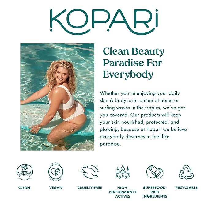 Kopari Hydrating Body Wash - Non-Toxic, Paraben Free, Gluten Free & Cruelty Free - Made with Organic Coconut Oil - 9 oz