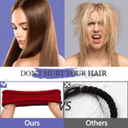 50Pcs Hair Ties for Women Girls,Cotton Seamless Hair Ties, Soft Ponytail Holders,No Crease No Damage Elastics Hair Bands with Box for Thick Heavy and Curly Hair (Set 2)