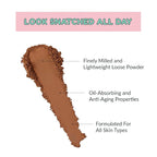 Kimchi Chic Beauty Puff Puff Pass Set and Bake Setting Powder for Makeup, Extra Fluffy Loose Face Powder Poof, Soft Natural Face Makeup for Uneven Skin Tone, 07 Cocoa