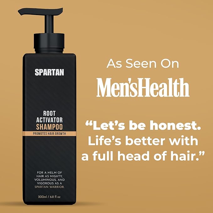 SPARTAN™ Root Activator Shampoo For Men - Hair Growth Shampoo for Hair Loss and Thinning Hair
