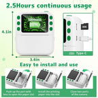 Instant Print Camera for Kids, Christmas Birthday Gifts for Girls Boys, 1080P Instant Digital Print Cameras for Toddler,Portable Toy for 4 5 6 7 8 9 10 Year Old Girl with 32GB SD Card，White