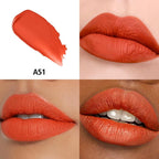 Orange Lipstick Long Lasting Lipsticks for Women Pigmented Smudgeproof Transferproof Vegan Cruelty Free Lip Makeup, A51 In Love