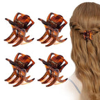 4 Pieces Hair Claw Clips,Morhom Big Size Hair Claws 2.0 Inch Hair Jaw Clip for Women Girls Thick or Medium Hair