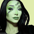 Mehron Makeup Paradise Makeup AQ Pro Size | Stage & Screen Performance, Face & Body Painting, Beauty, Cosplay, and Halloween | Water Activated Face Paint, Body Paint 1.4 oz (40 g) - Pastel Green