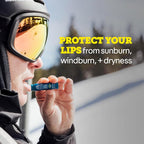 Oars + Alps Lip Suncreen, SPF 18 Lip Balm, Shine Free Sunscreen for Lips, Infused with Vitamin E, Peppermint & Spearmint, Water & Sweat Resistant, Moisturizing, Hydrating, Sunny Mint Scent, 3pk