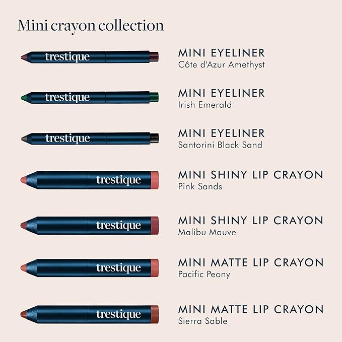 trestique Mini Eye Makeup and Lip Makeup Set