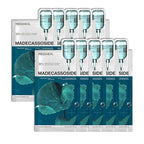 Mediheal Madecassoside Essential Sheet Mask Blemish Repair 10 pcs. 98% Purity Madecassoside & Hyaluronic Acid Included. Enhancing Moisture Barrier & Skin Texture Care. Vegan Formula Sheet Mask