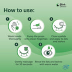 BetterLids Eyelid Cleansing Gel – Gentle Centella & Tea Tree Extract Cleanser – Refreshes & Cleanses for Daily Eyelid Care – Preservative-Free – 1.06 oz