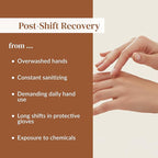 Epielle Hydrating Hand & Foot Masks, Relieve and Soften for Dry, Overworked Skin, Self Care Gifts for Women, Spa Kit, Stocking Stuffers, 6 Moisturizing Gloves & 6 Moisturizing Socks