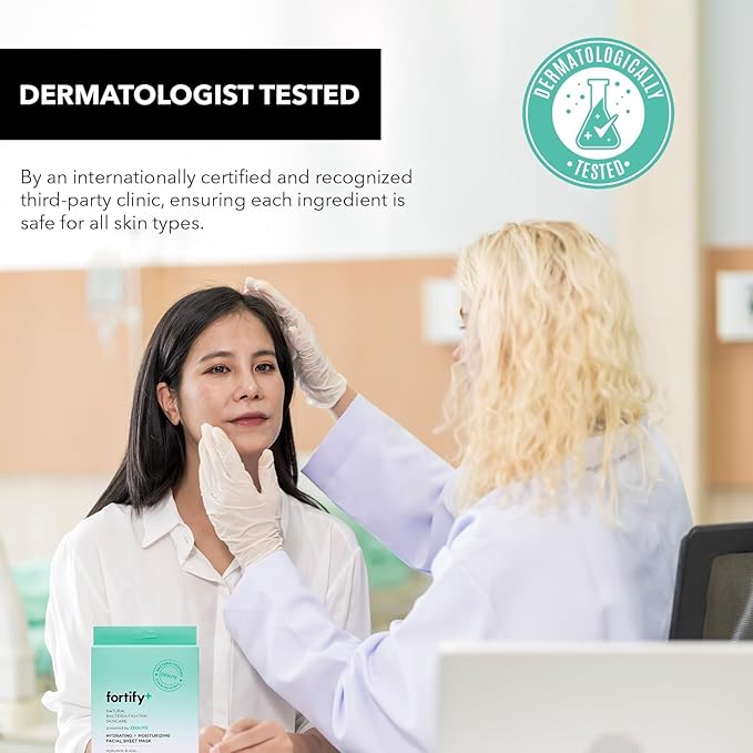 Face Mask - Hyaluronic Acid & Aloe - Dermatologist Tested, Ultra Hydrating, Anti-Aging, Pore Minimizing - 3-in-1: Detox - Treat- Boost - Clean Beauty, Korean Skin Care, 20 Sheet Masks