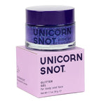 UNICORN SNOT Holographic Face Glitter & Body Glitter Gel | Holiday Glitter Makeup: Stocking Stuffers & Christmas Gift | Hair Glitter, Vegan & Cruelty-Free, 1.7 oz Purple Glitter (UV)