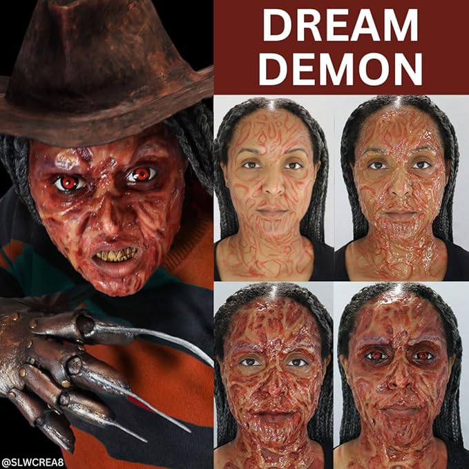 Mehron Makeup Premium Character Kits| Character Kits for Halloween & Cosplay| Made in the USA | Complete Kit Includes all Makeup, Tools, & Instructions on How to Create the Look | (Horror FX)