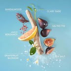 Lake & Skye 333 Sheer Fig + Salt Hair & Body Mist 3.4 Fl Oz (100 mL), Grapefruit Blossom, Salted Fig, Sandalwood, Hydrating