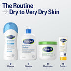 Cetaphil Face & Body Moisturizer, Hydrating Moisturizing Cream for Dry to Very Dry, Sensitive Skin, NEW 1 oz 12 Pack, Fragrance Free, Non-Comedogenic, Non-Greasy