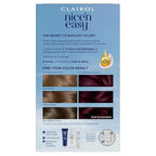Clairol Nice'n Easy Permanent Hair Dye, 3RV Darkest Burgundy Violet Hair Color, Pack of 1