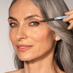 PRIME PROMETICS PrimeEyes Glide Eyeliner for Mature Women – Water-Resistant, Long-Stay and Mess-Proof – Gel Cream Texture, Discreet Sharpener and Effective Smudger (Wood (brown))