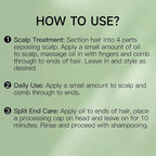 Venrock Rosemary Castor Hair Oil - Biotin Infused Scalp & Hair Strengthening Oil for Nourishing Scalp, Repairing Split Ends & Encouraging Longer, Healthier Hair | Lightweight Daily Hair Care