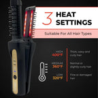 YA-MAN SPA Styler® Cordless Volume + Smooth - Cordless Styling, Reimagined. Hybrid Hot Brush + Flat Iron